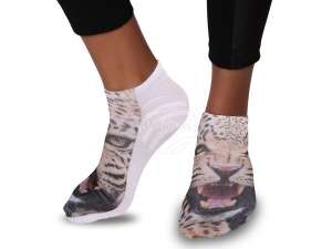 Motif-Socks Leopard