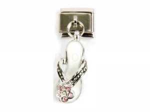 Gliederarmband Italien Charms Modell 12