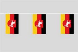 Lancuch flag Dolna Saksonia
