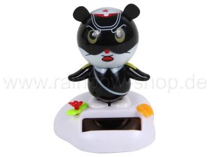 Solarwackelfigur schwarzer Panda