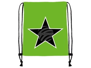 Gym bag Gymsac Design green Star white/black