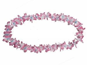 Hawaiikette classic blau wei pink