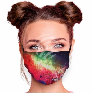 Verstellbare Motivmaske mit Motiv AM-526