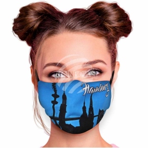 Verstellbare Motivmaske mit Motiv AM-224