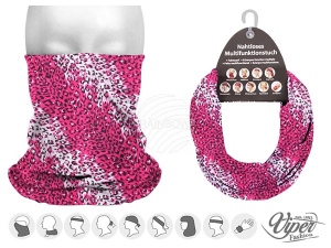 Multifunctional cloth 9 in 1 Multi-purpose scarf Leopard pattern