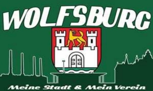 Fahne Wolfsburg meine Stadt mein Verein
