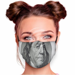 Verstellbare Motivmaske mit Motiv AM-349