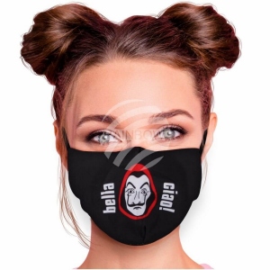 Verstellbare Motivmaske mit Motiv AM-200