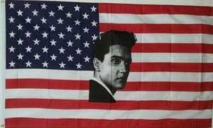 Flag USA Elvis
