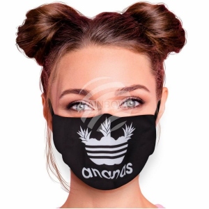 Verstellbare Motivmaske mit Motiv AM-319