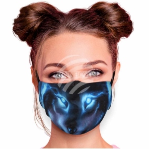 Verstellbare Motivmaske mit Motiv AM-256