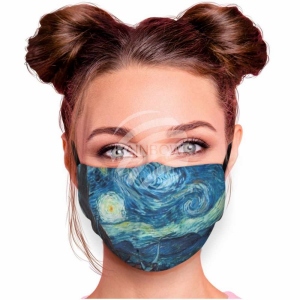 Verstellbare Motivmaske mit Motiv AM-255