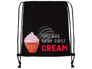 Gym bag You are very first Creams black/white/red