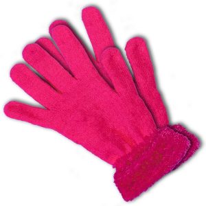 Gloves neon red