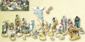 Weihnachtskrippe Figuren Set 27 teilig