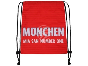 Turnbeutel Gymsac Design Mnchen rot/weiss