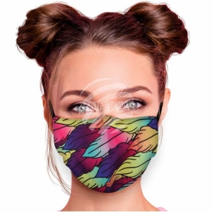 Verstellbare Motivmaske mit Motiv AM-329