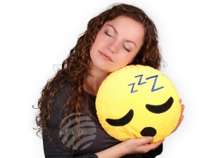 Kissen Emoticon Emoji-Con sleep