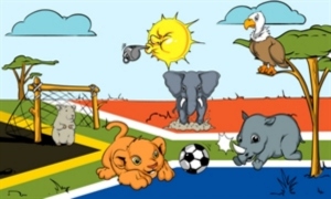 Flag Animal football