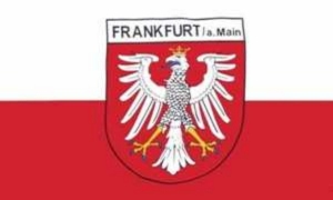 Flag Frankfurt On The Main