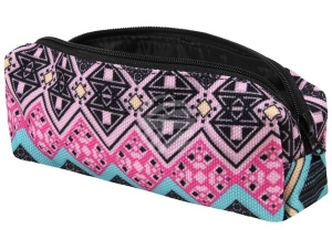 Pencil Case, Feather sleeve Design Aztecs