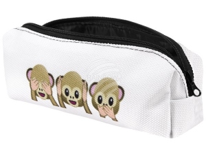 Pencil Case Federmppchen Design 3 Affen