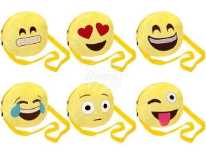 Emoticon Emoji-Con Umhnge Tasche