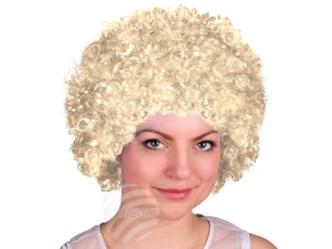 Afro Percke blond