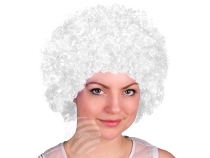 Afro Percke weiss