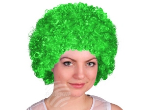 Afro Wig green