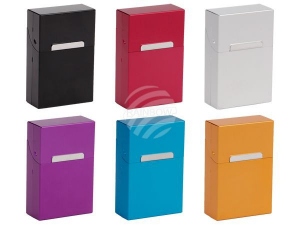 Caja de cigarrillos metal aparta seis colores