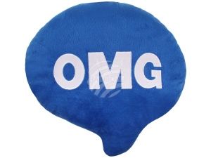 Kissen Emoticon Emoji-Con OMG