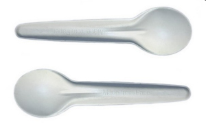 Cutlery spoons paper white 1000 pieces