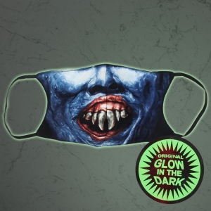 Respirator mask with motif Glow in the dark MASK-125