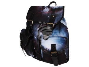 Backpack with side pockets Space black