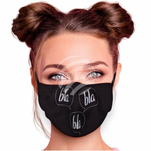 Verstellbare Motivmaske mit Motiv AM-318