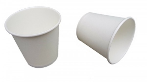 Coffee mug To Go espresso mug white 0.1l, 100 pieces