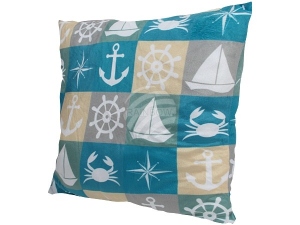 Motif pillows Maritim angular