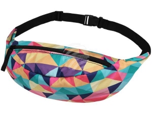 Fanny pack Hipbag Triangles multicolor