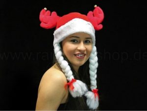 Christmas Reindeer hat red