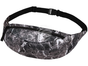 Fanny pack Hipbag Marble gray