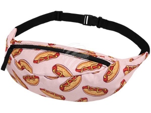 Grteltasche Hipbag Hot Dogs rosa