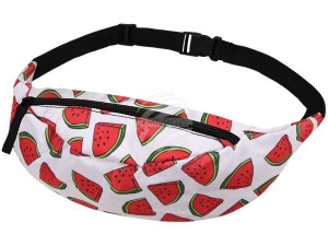 Grteltasche Hipbag Wassermelone weiss