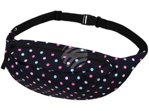 Fanny pack Hipbag Points black