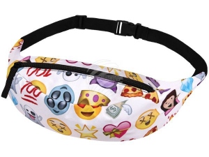 Bumbag Hipbag Emoticons blanco