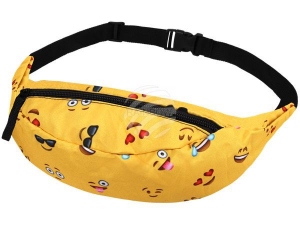 Fanny pack Hipbag Emoticons yellow
