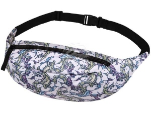Bumbag Hipbag Unicornios blanco