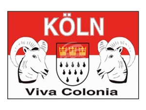 Flag cologne Viva Colonia