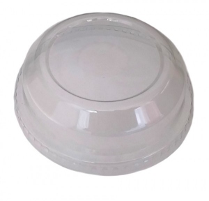 PET flat-DOM lid without hole  95mm for PP cups 1000 pieces