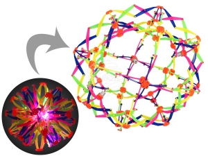 Bola de la magia con LED